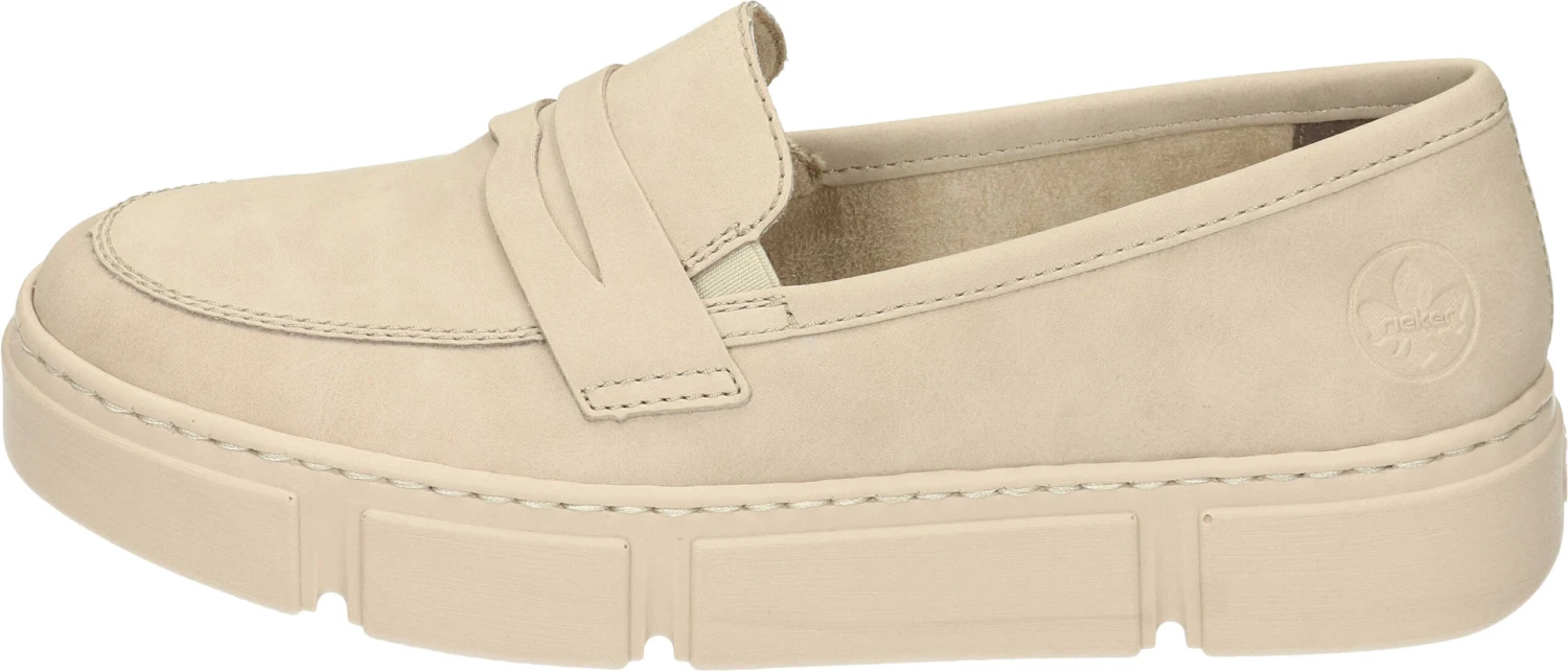 Rieker Damen Slipper Beige 2 Rieker Damen Slipper Beige – Bild 2