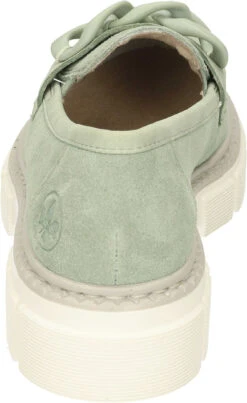 Rieker Damen Slipper Grün -PS Schuhe Verkaufsladen 940230 07 07 003