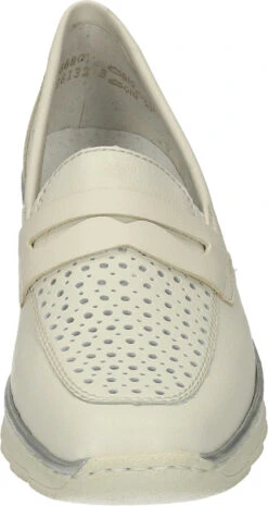 Rieker Slipper Offwhite -PS Schuhe Verkaufsladen 940255 81 81 005
