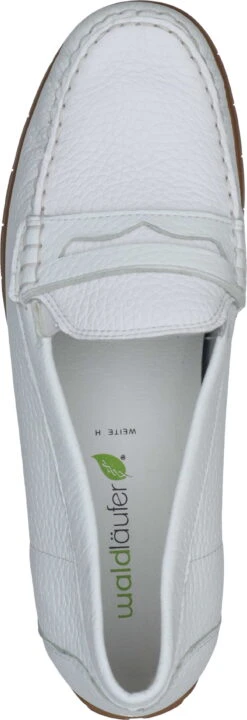 WALDLÄUFER Waldläufer Slipper Weiß -PS Schuhe Verkaufsladen 940362 03 03 007