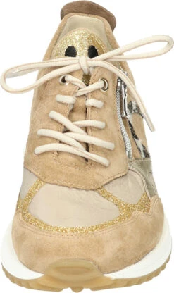 WALDLÄUFER Waldläufer Damen Schnürer Beige -PS Schuhe Verkaufsladen 950358 08 08 005