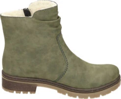 Rieker Stiefeletten Grün -PS Schuhe Verkaufsladen 960171 07 07 004