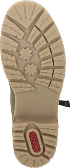 Rieker Stiefeletten Grün -PS Schuhe Verkaufsladen 960171 07 07 006