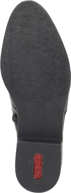 Rieker Stiefeletten Schwarz -PS Schuhe Verkaufsladen 960204 01 01 006