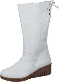 Comfortabel Stiefel Offwhite