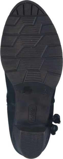 Rieker Stiefel Schwarz 12 Rieker Stiefel Schwarz -PS Schuhe Verkaufsladen 970026 01 01 006