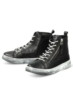 Manitu-Damen Sneaker Blau -PS Schuhe Verkaufsladen 990082 01 01 007