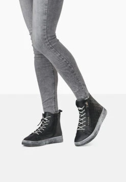 Manitu-Damen Sneaker Blau -PS Schuhe Verkaufsladen 990082 01 01 008